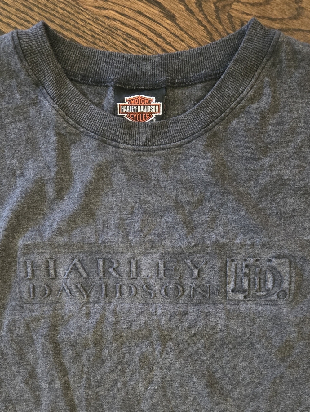 harley davidson vintage wash graphic tee | size m | faded black